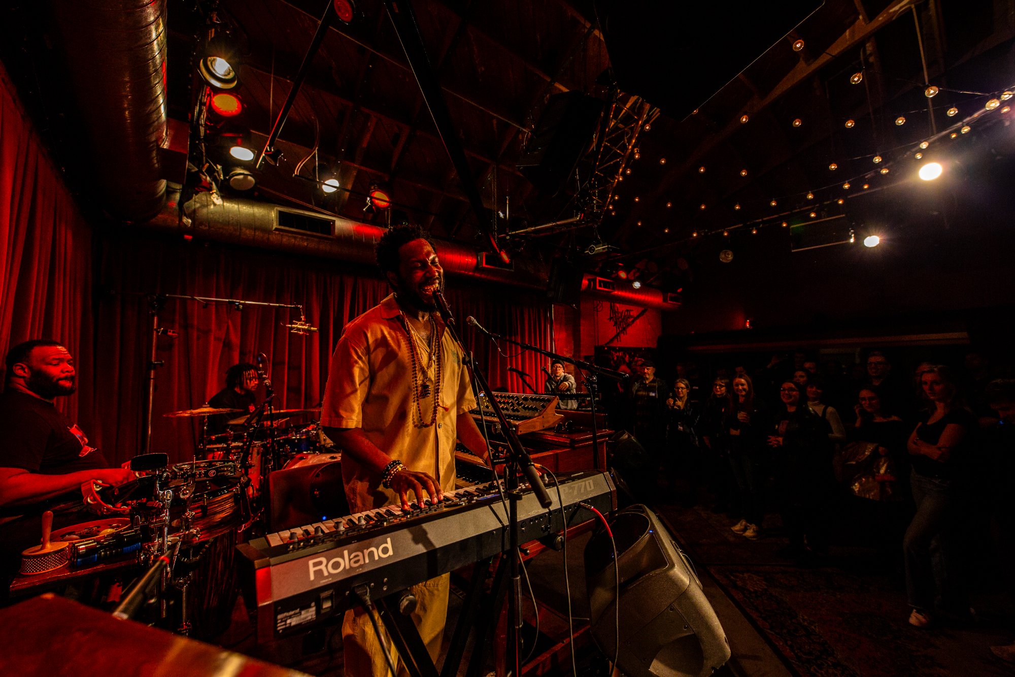 Live performance at Clearmountain's Berkeley Street Studios Santa Monica stage